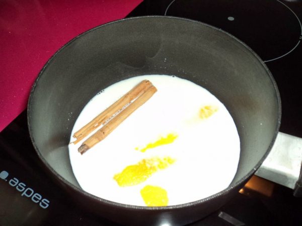 infusionar leche torrijas