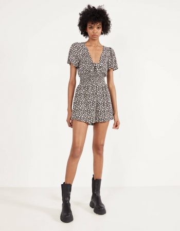 mono estampado bershka