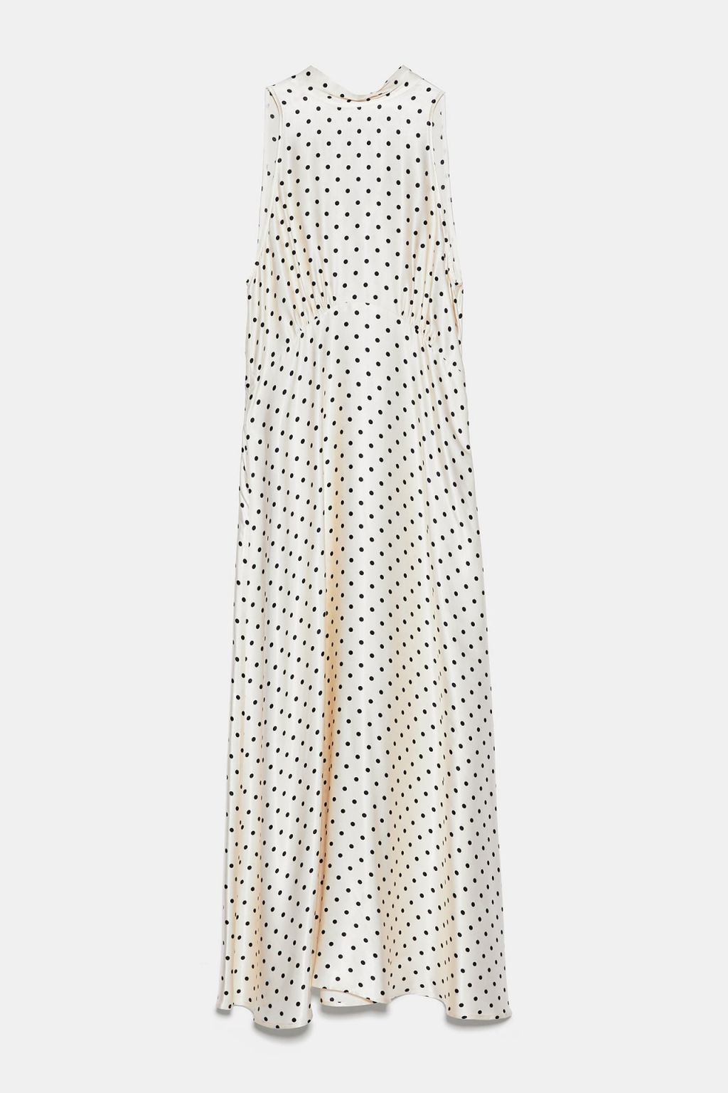vestido lunares zara