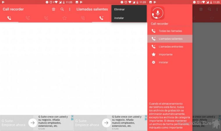 grabador de llamadas