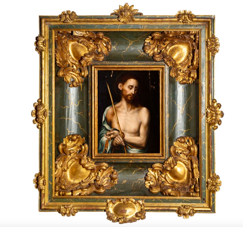 La faceta más oscura de Sorolla a subasta por 100.000€ en Setdart 7 Merca2.es Luis de Morales marco Merca2.es