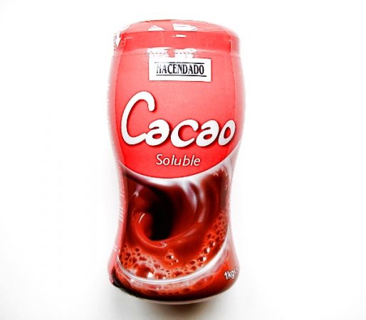 cacao con mucho azúcar