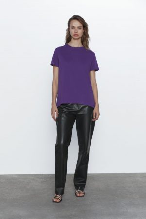 camisetas basicas Zara