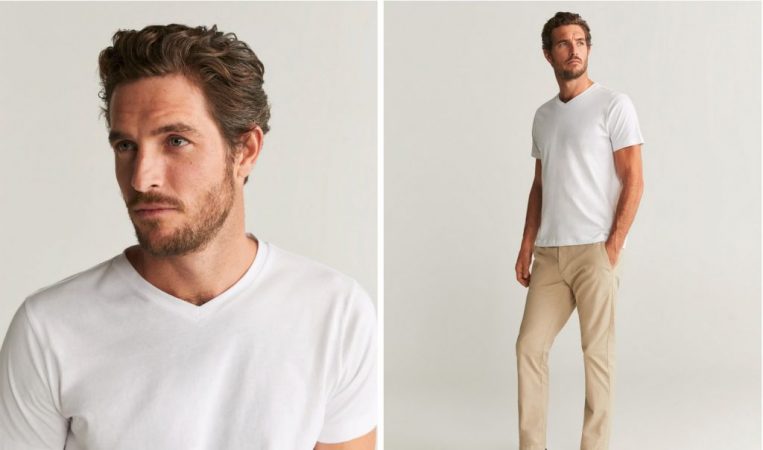 Mango: gangas de ropa para abrazar el calor 36 Merca2.es camiseta hombre Mango