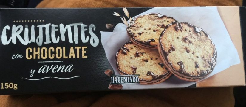 galletas crujientes avena chocolate mercadona