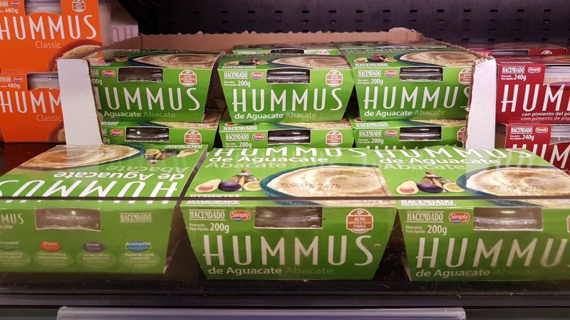 hummus mercadona