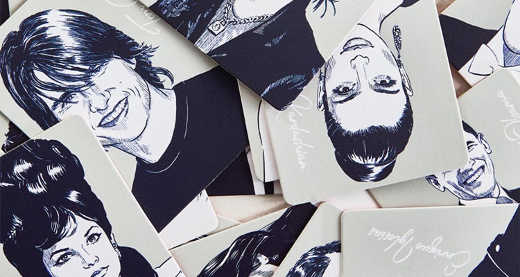 Juego de cartas Zara Home celebrity