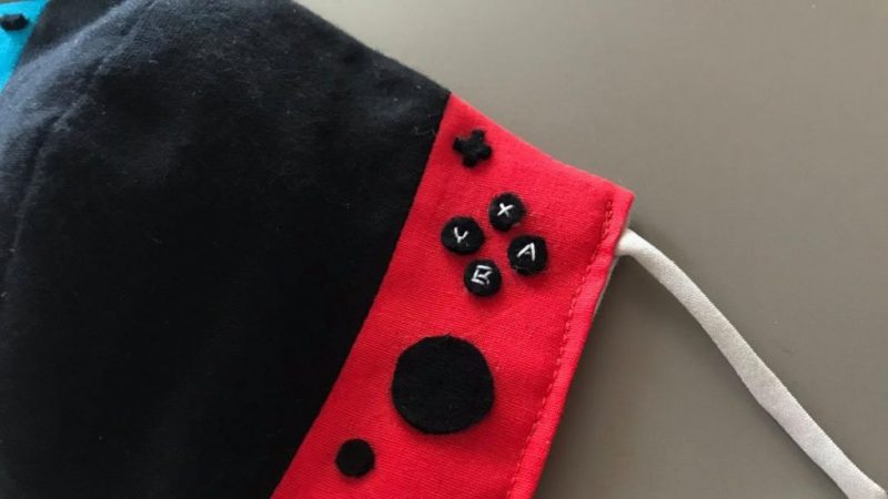 mascarilla nintendo switch coronavirus