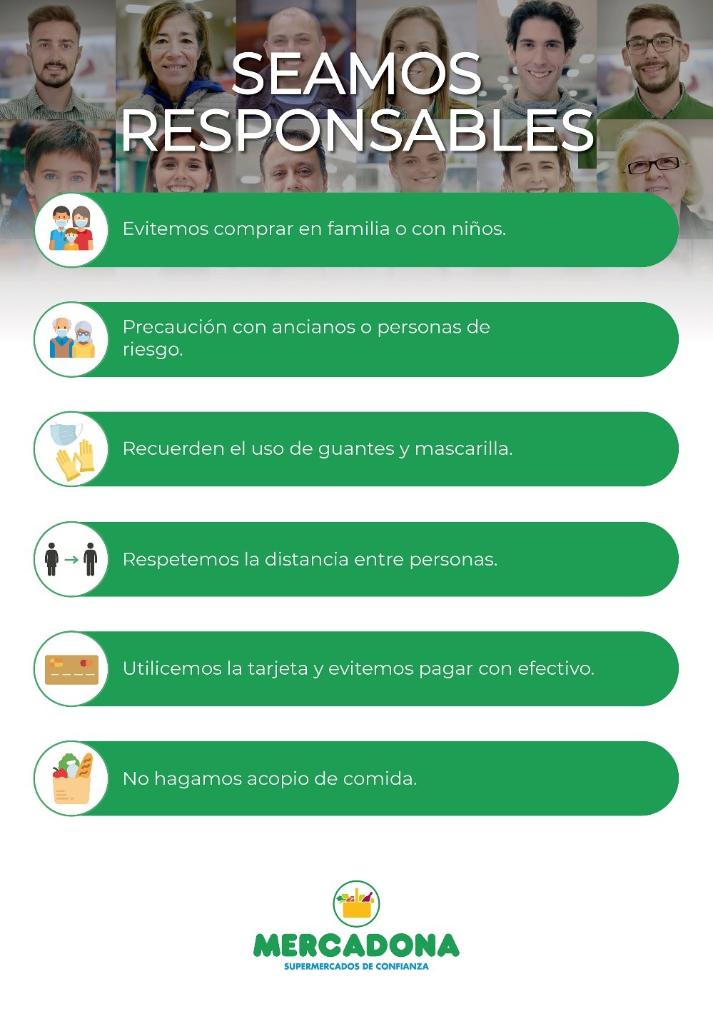 Mercadona actualiza sus recomendaciones y medidas en su lucha contra el covid-19 1 Merca2.es medidas mercadona