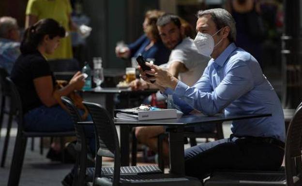 terrazas mascarillas