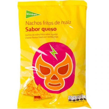 nachos maiz frito sabor queso