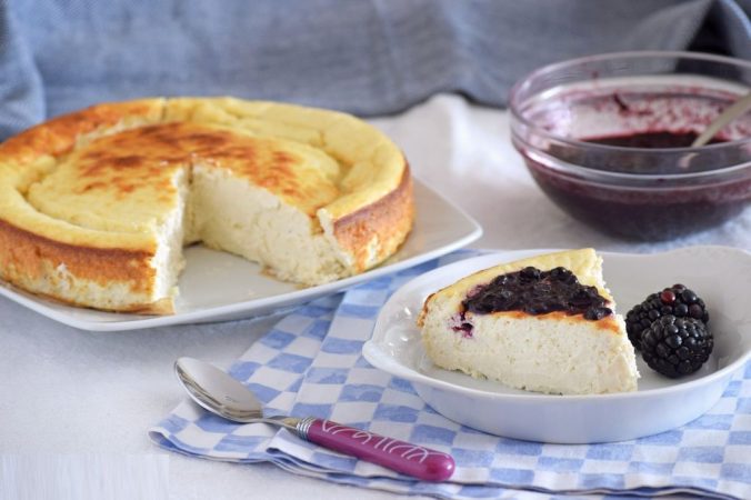 tartas fitness queso