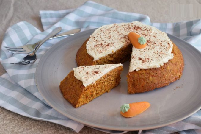 tartas fitness de zanahoria