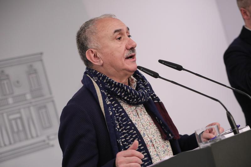 Álvarez (UGT) cree que hay que reactivar el consumo inmediatamente para salvar empleos que «están en el aire»