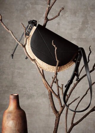 bolso cruzado yute