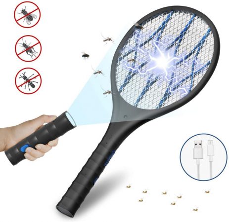 Gadgets de Amazon para mantener a raya a los mosquitos este verano 3 Merca2.es raqueta antimosquitos