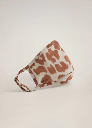 mascarilla animal print