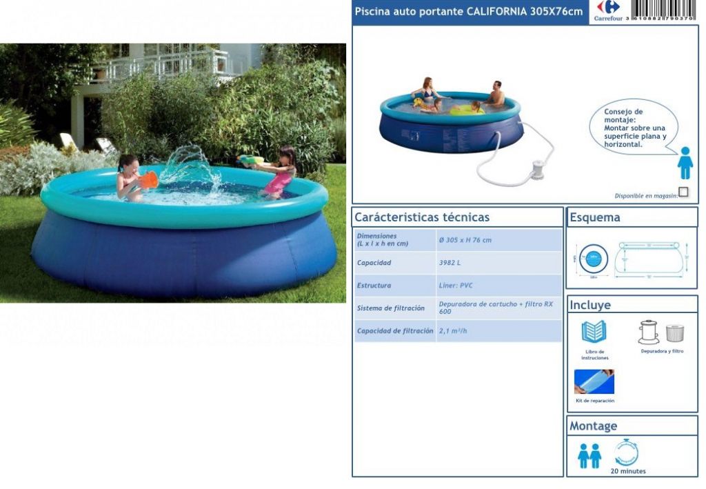 Carrefour piscina Merca2.es