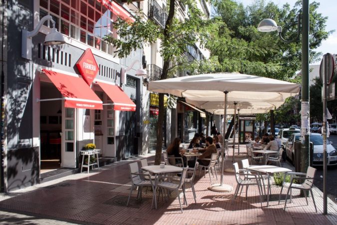 PREMIATA FORNERÍA BALLARÓ terrazas Madrid