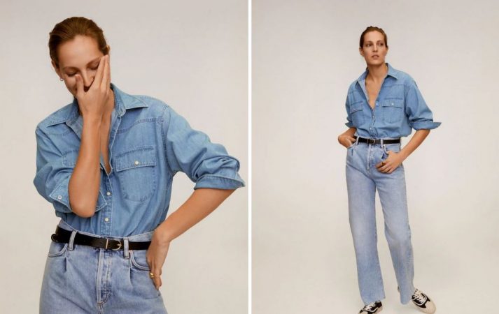 novedades Mango verano 2020 - camisa denim
