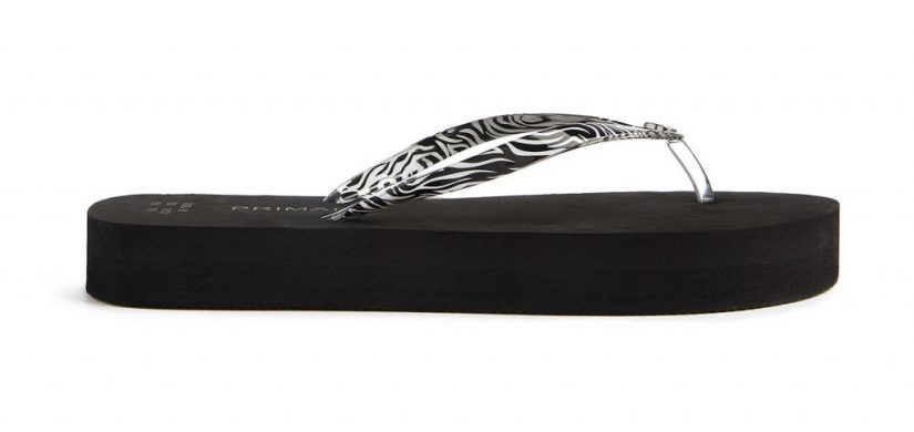 Chanclas suela gruesa Primark