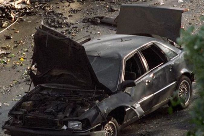 coche Audi V8 blindado de Aznar