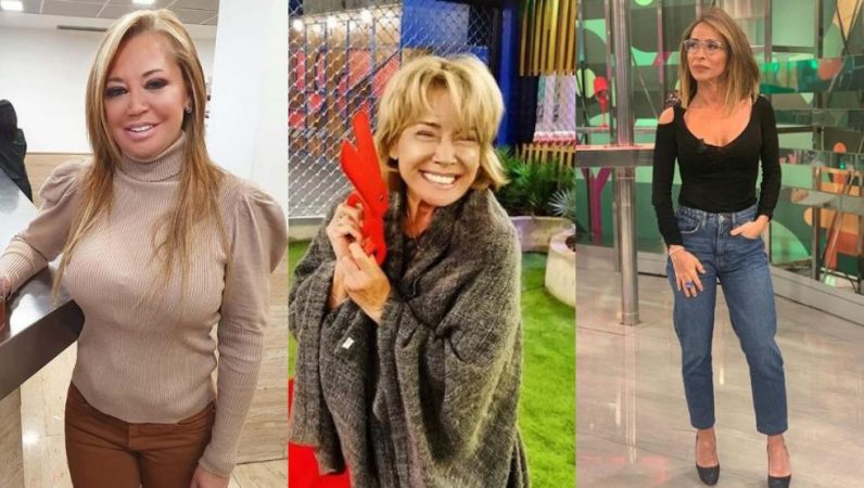 trio de colaboradoras Sálvame