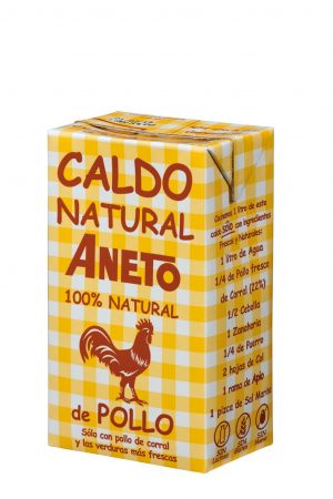 caldo de pollo aneto