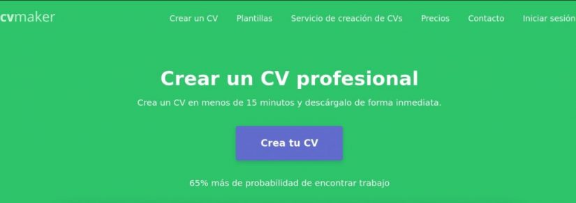 herramientas para hacer currículo online