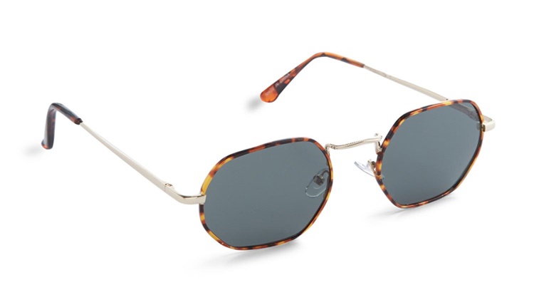 Gafas cuadradas hombre efecto carey