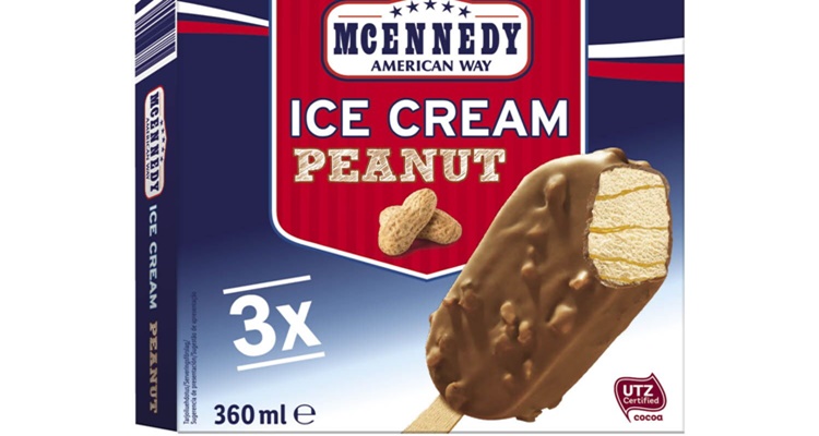 Lidl: helado de cacahuete