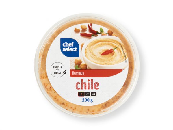 hummus con chile en Lidl