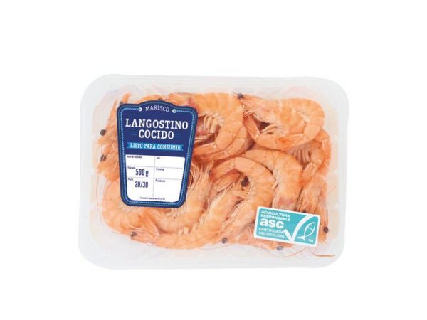 langostinos cocidos ofertas Lidl