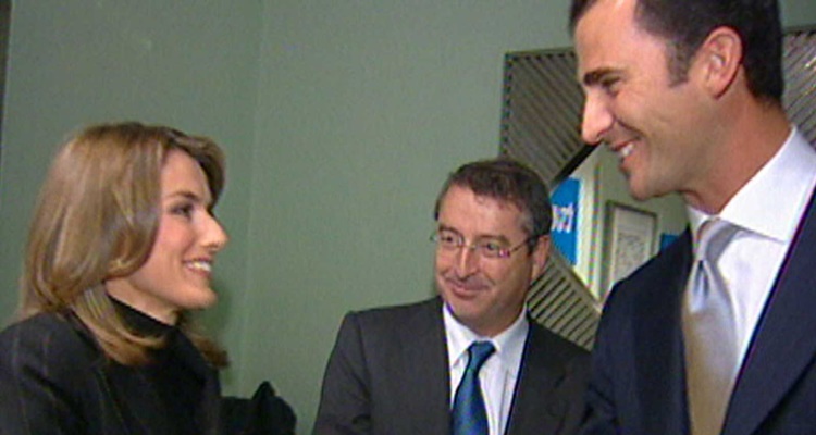 Letizia sueño en televisión