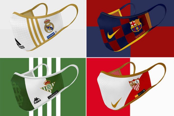 Real Madrid, FC Barcelona... Hazte con las mascarillas de tu equipo de fútbol 3 Merca2.es mascarillas equipos fútbol