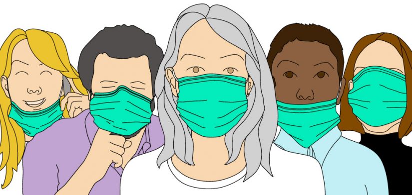 ¡No seas tonto! Errores que cometes con la mascarilla que ponen a todos en peligro 6 Merca2.es mascarillas-incorrecto