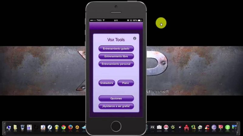Vox Tools  apps cantar