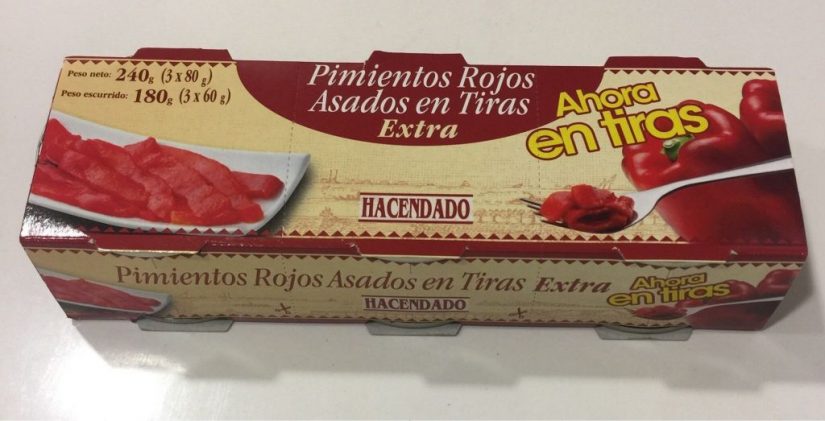 pimientos rojos mercadona Merca2.es