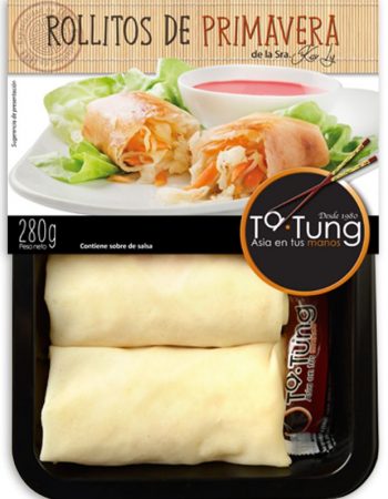 Rollitos de primavera listos en dos minutos