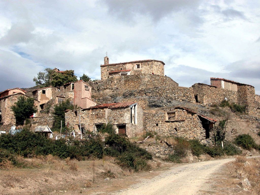 San Vicente de Munilla, pueblos abandonados, fantasma España