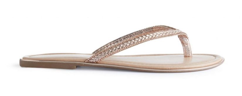 Sandalias Purpurina Primark