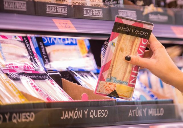 sandwich refrigerado Mercadona