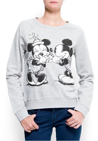 Sudadera de animada con encanto de Mango 