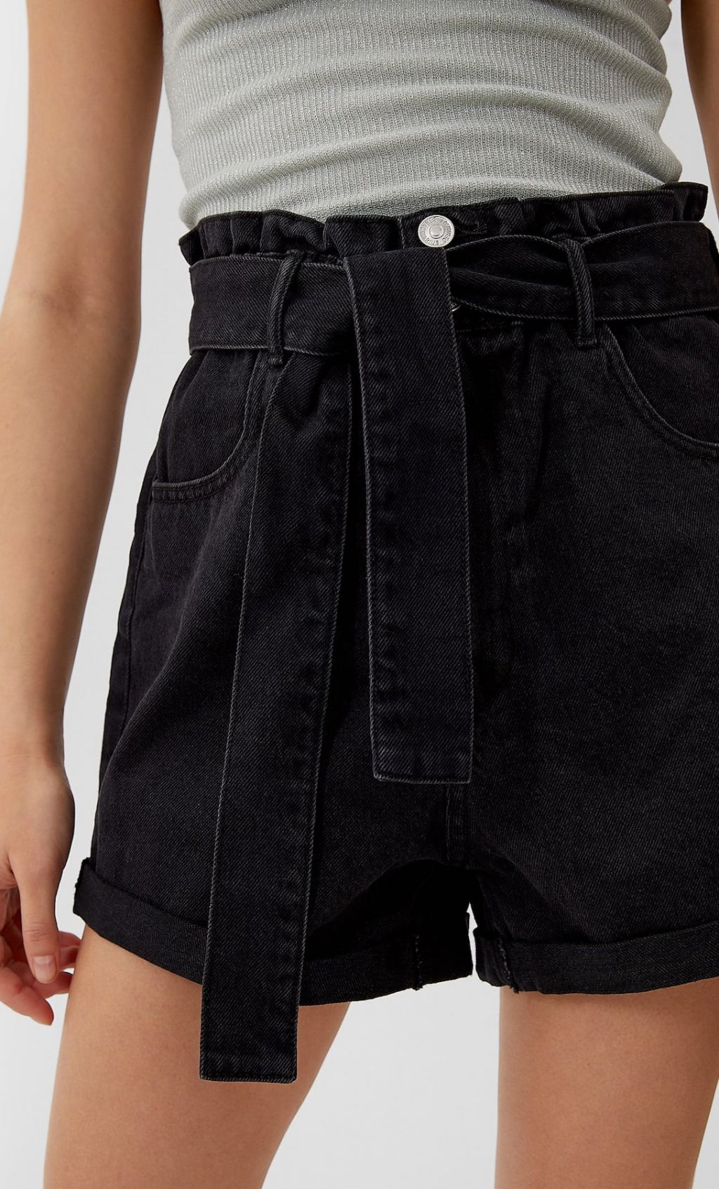 shorts denim baggy