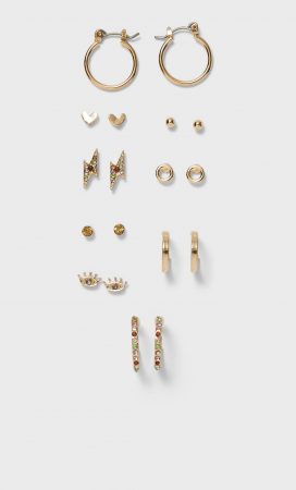 Accesorios de bisutería de Primark, H&M y Stradivarius para conjuntar tus looks 36 Merca2.es set 9 pendientes stradivarius