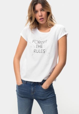 camiseta lentejuelas carrefour