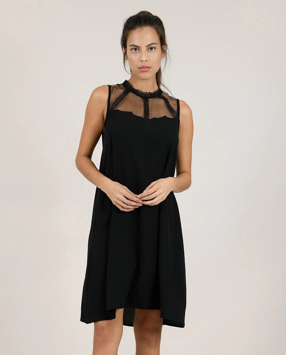 vestido encaje