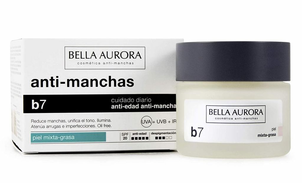 crema antimanchas bella aurora lidl