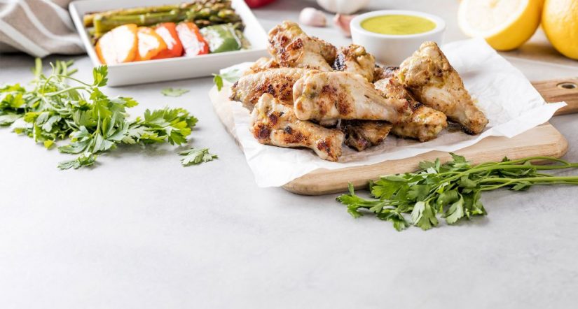 alitas de pollo