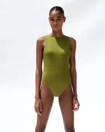 BAÑADOR EFECTO BRILLO Zara